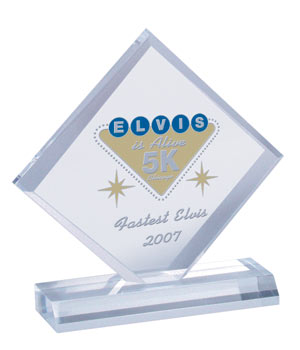 Acrylic Beveled Diamond Awards